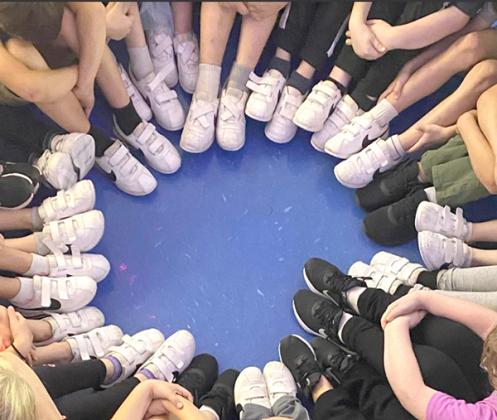 "We would love to thank Toby Brzoznowski, the generous donor that provided all of our Stambaugh Elementary School and GRSP students a brand new pair of Nike shoes for gym class this year. We are exceptionally grateful for his generosity." (Submitted pohoto)