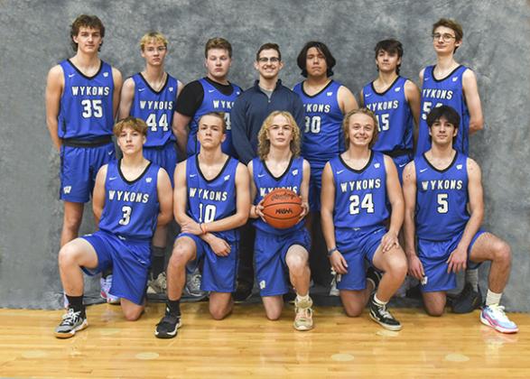 Pictured are, back row from left, Elijah Oberlin, Kiere Bennett, Ryan Walker, Coach Cade Contreras, Eric Casari, Keenan Dobson-Donati and Elliot Gatien. Front row from left, Braeden Anderson, Isaiah Webber, Jonah Holmberg, Charlie James and Abel Lundin. Missing from picture is Ian Modert.
